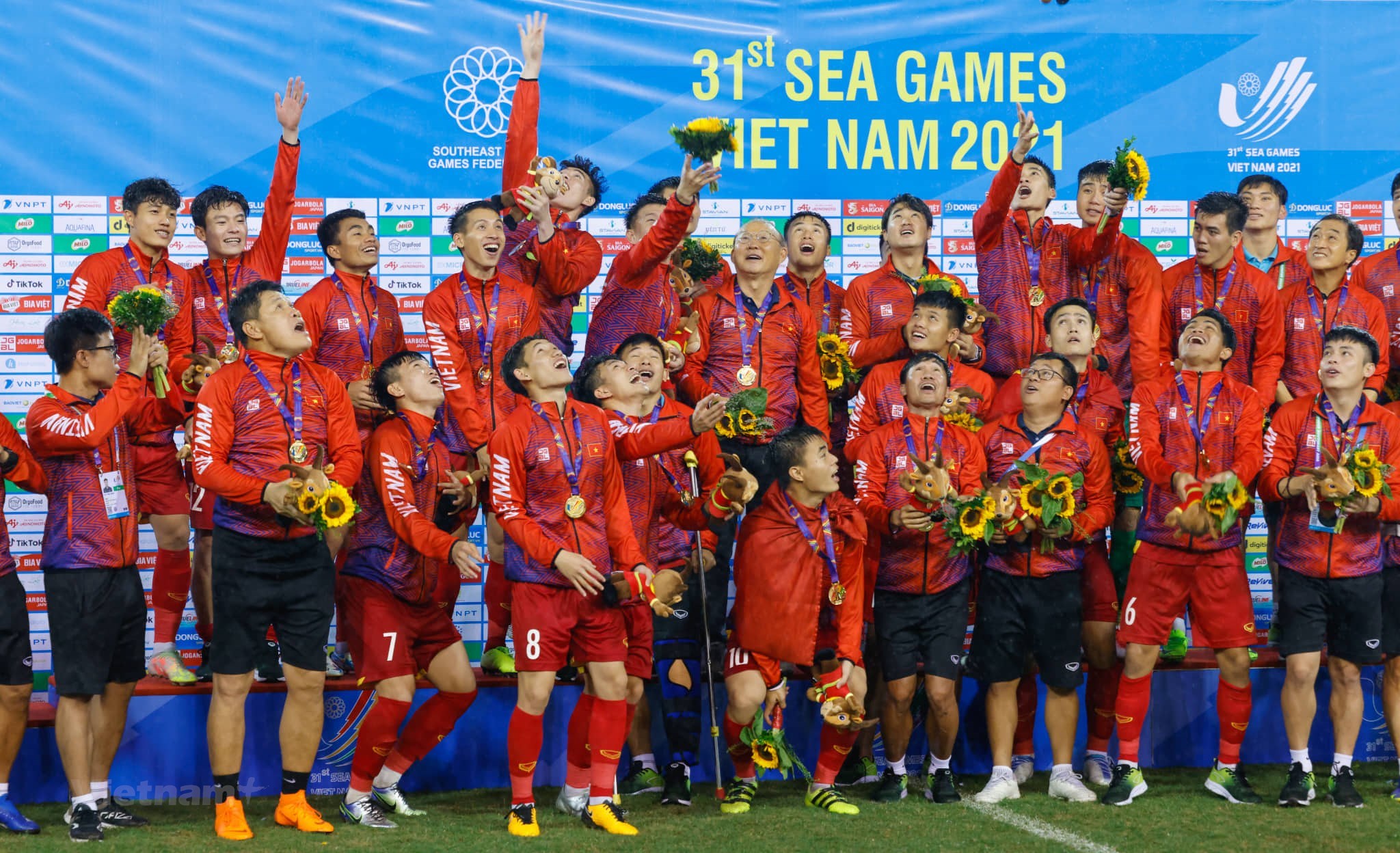 Hãy đến và thưởng thức những hình ảnh tuyệt đẹp của đội tuyển U23 Việt Nam tại SEA Games