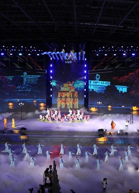 Art performance “Coming together to shine” makes farewell to SEA Games 31 