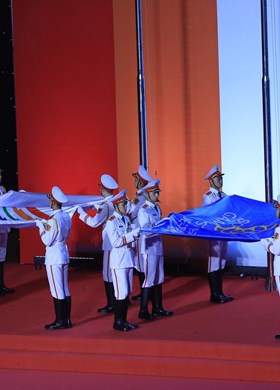Lowering ceremony of SEA Games flag 