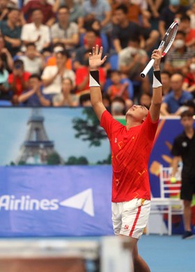 Lý Hoàng Nam giành HCV đơn nam môn Quần vợt