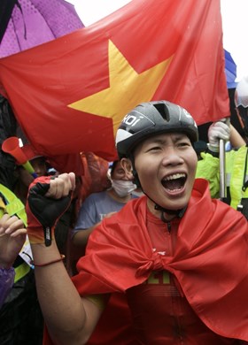 Xe đạp Việt Nam đoạt cú đúp HCV trong ngày thi đấu cuối cùng