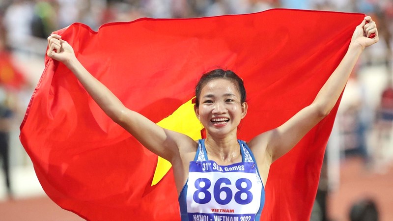 Nguyễn Thị Oanh: 'Nữ hoàng' mới của điền kinh Việt Nam hình ảnh 1 Chú thích ảnh