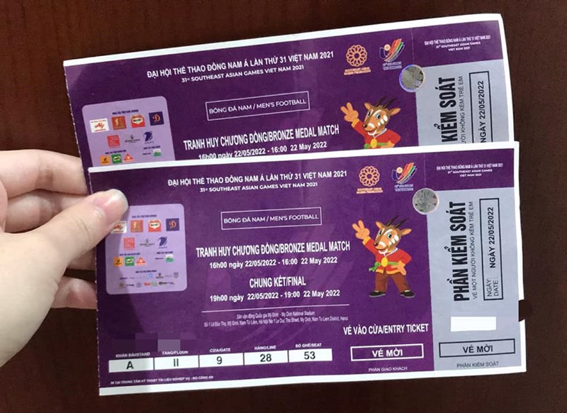 Chỉ CĐV có vé chính chủ mới được vào sân xem chung kết SEA Games 31 hình ảnh 1 VTV6, truc tiep bong da, U23 Việt Nam vs Thái Lan, xem VTV6, trực tiếp bóng đá hôm nay, U23 Việt Nam, U23 VN, U23 Thái Lan, trực tiếp bóng đá, SEA Games 31, xem bóng đá
