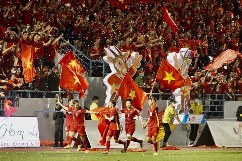 CĐV Đông Nam Á ngả mũ trước hình ảnh sắc đỏ ngập tràn sân Cẩm Phả hình ảnh 5 VTV6, truc tiep bong da, U23 Việt Nam vs Thái Lan, xem VTV6, trực tiếp bóng đá hôm nay, U23 Việt Nam, U23 VN, U23 Thái Lan, trực tiếp bóng đá, SEA Games 31, xem bóng đá
