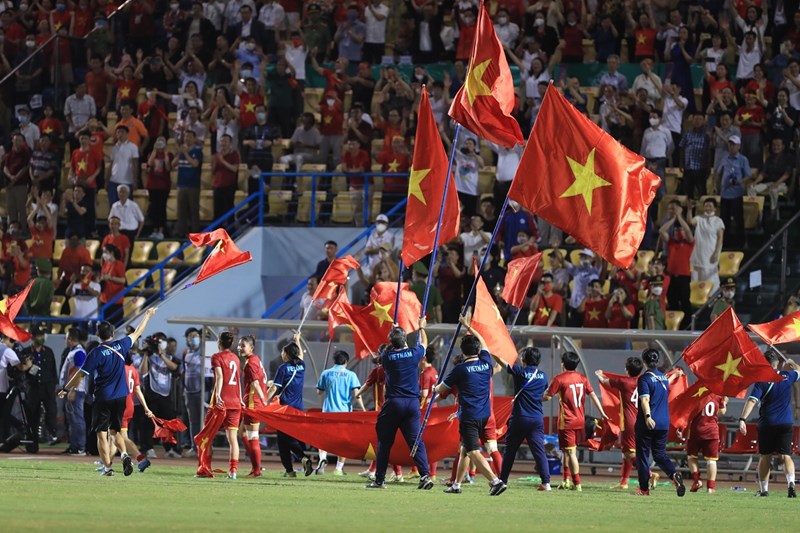 CĐV Đông Nam Á ngả mũ trước hình ảnh sắc đỏ ngập tràn sân Cẩm Phả hình ảnh 9 VTV6, truc tiep bong da, U23 Việt Nam vs Thái Lan, xem VTV6, trực tiếp bóng đá hôm nay, U23 Việt Nam, U23 VN, U23 Thái Lan, trực tiếp bóng đá, SEA Games 31, xem bóng đá