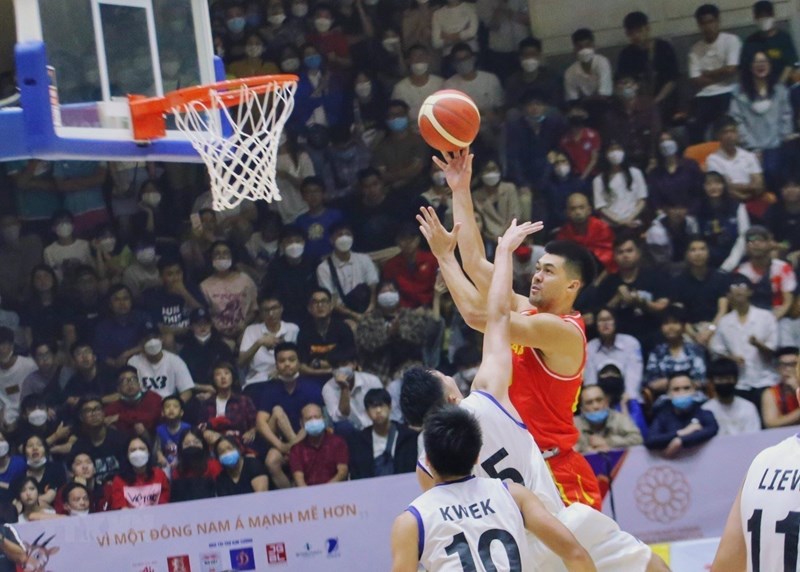 SEA Games 31: Cả đội tuyển nam và nữ bóng rổ Việt Nam đều thua trận hình ảnh 1 SEA Games 31: Ca doi tuyen nam va nu bong ro Viet Nam deu thua tran hinh anh 1