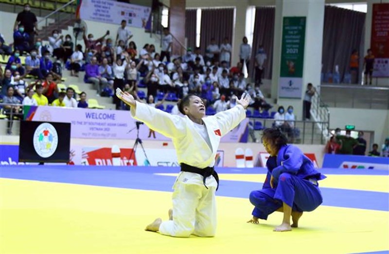 SEA Games 31: Them Vang cho Judo Viet Nam trong ngay thi dau thu ba hinh anh 2