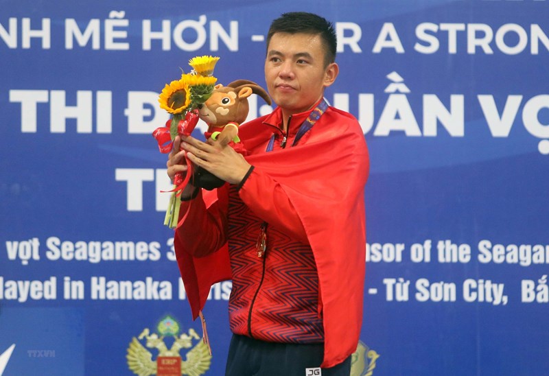 SEA Games 31: Ly Hoang Nam gianh Huy chuong Vang don nam mon Quan vot hinh anh 1