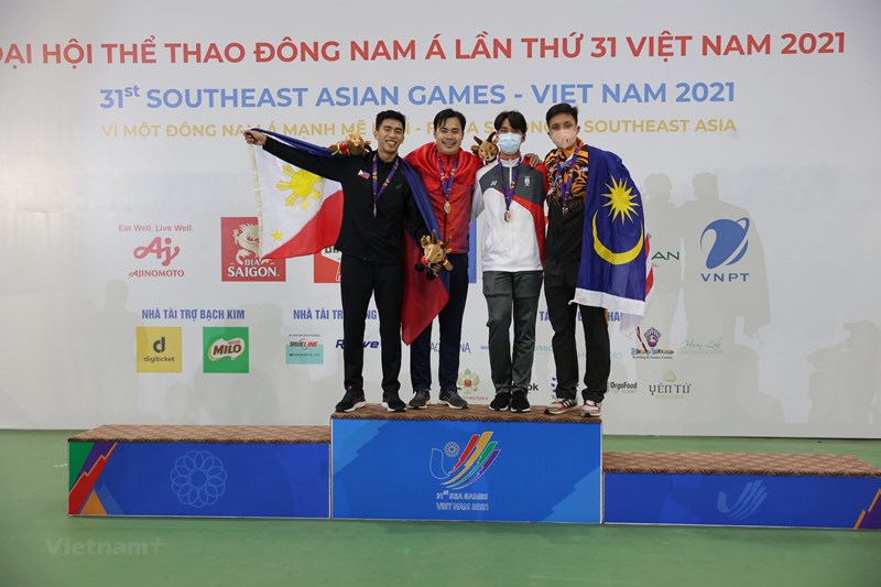 Dau kiem SEA Games ngay 14/5: Tuyen nam Viet Nam tiep tuc 'gat vang' hinh anh 1