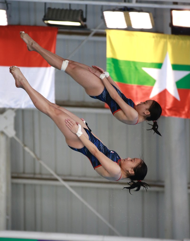 SEA Games 31: Vietnam obtains two silvers, two bronzes in diving hinh anh 1
