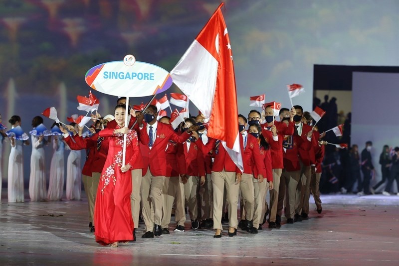 Singaporean athletes hoped to earn 45 golds at SEA Games 31 hinh anh 1
