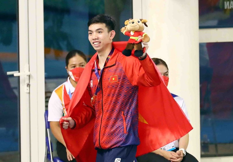 SEA Games 31: Vietnamese swimmers complete medal target hinh anh 1