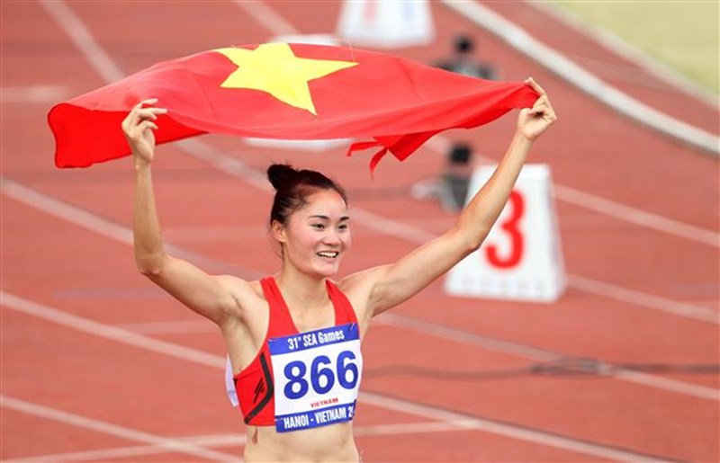 SEA Games 31: Vietnam pockets one more gold medal in athletics hinh anh 1