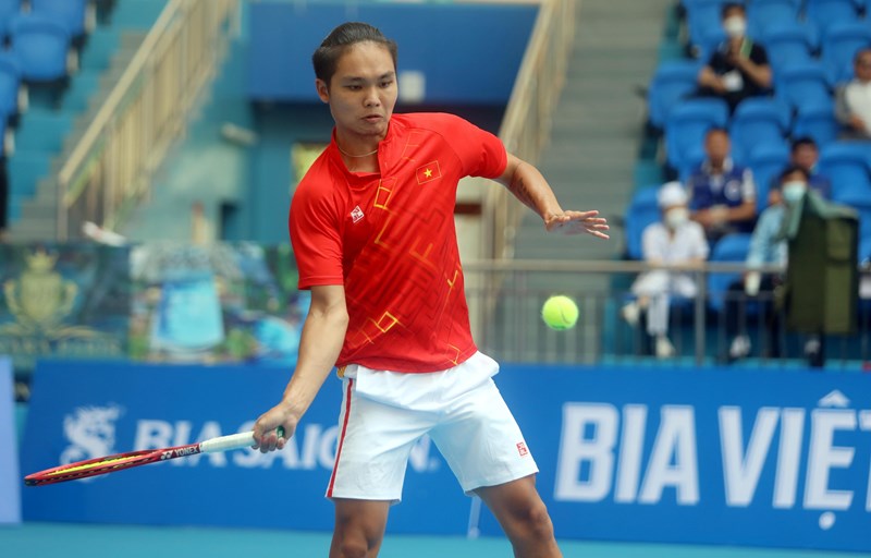 SEA Games 31: Vietnamese pair pocket bronze in men’s tennis doubles hinh anh 1